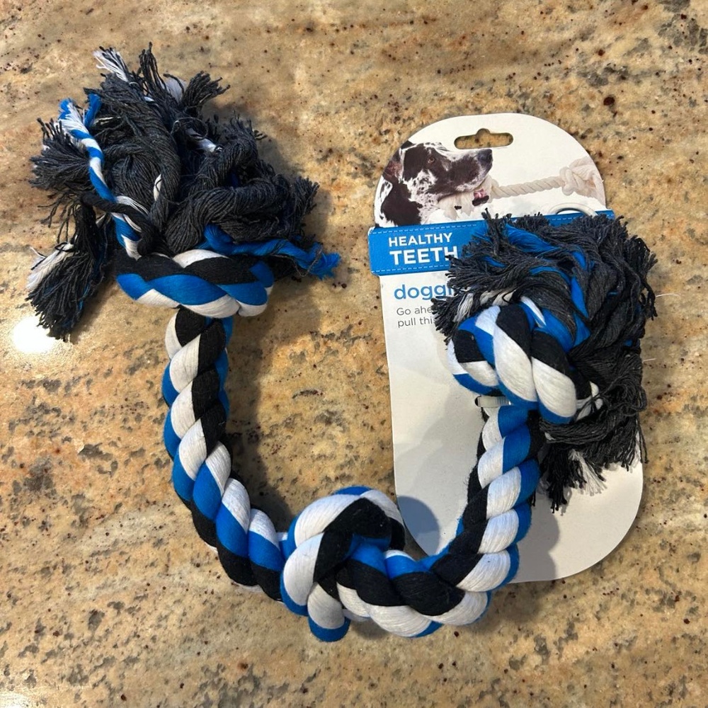 Petco Healthy Teeth & Jaws Doggie Floss Knotted Rope Dog Toy